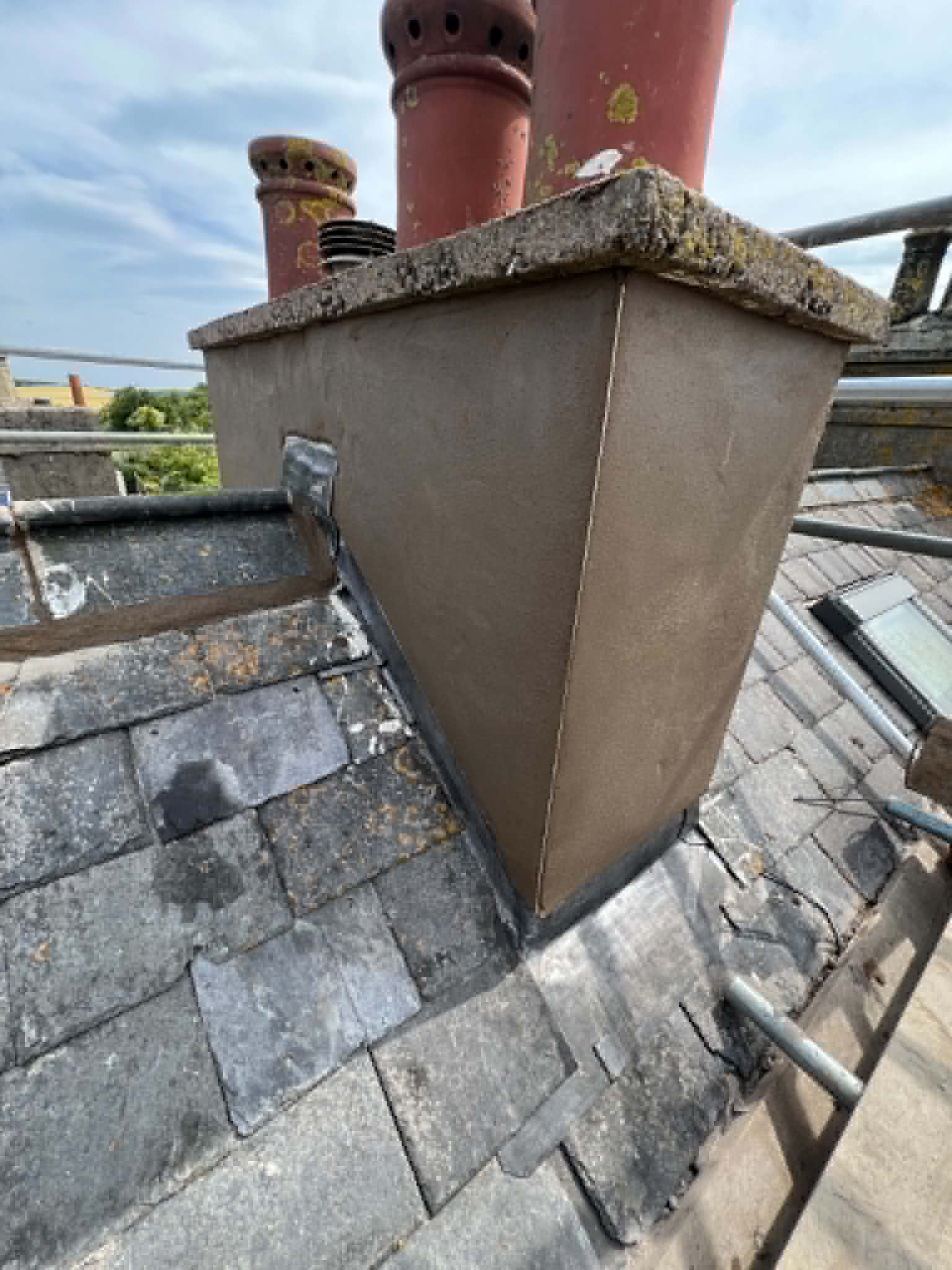 Roofing work