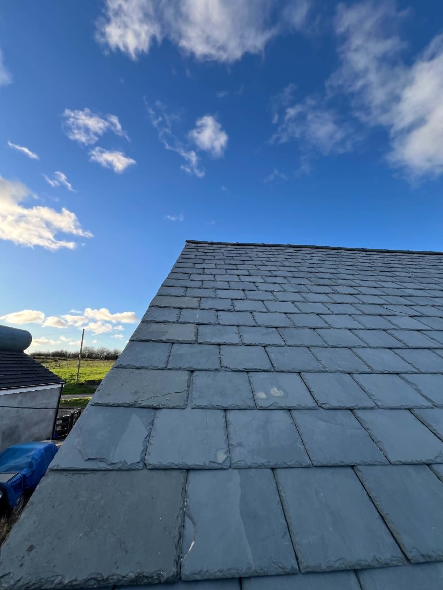 Roofing work